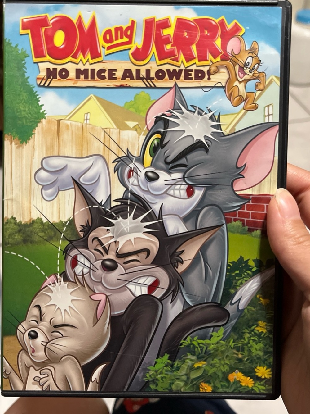 Tom and Jerry No Mice Allowed! DVD